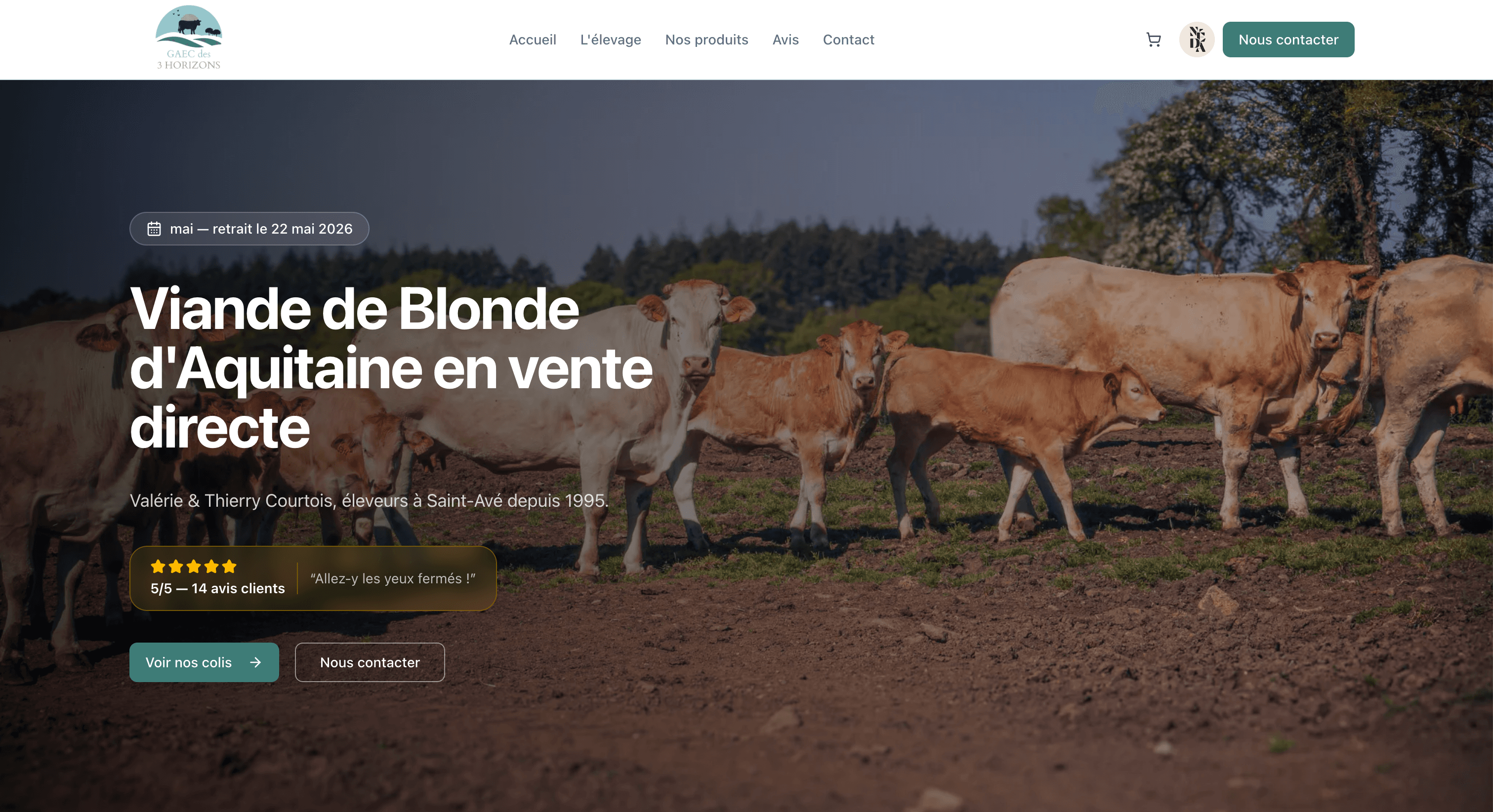 Nouvelle identité visuelle et refonte du site existant — après
