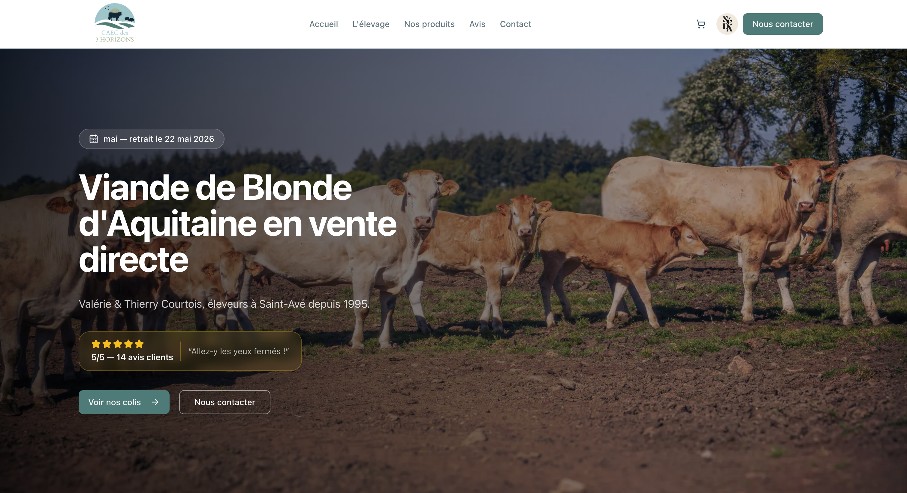 Nouvelle identité visuelle et refonte du site existant — après